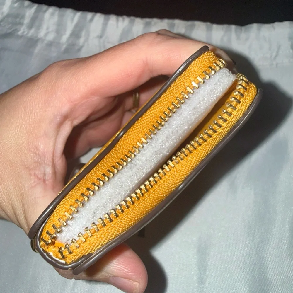 Coach Star Coin Pouch/Bag Charm in Ochre - NWOT - Picture 4 of 4